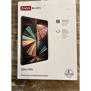 NEW ZAGG InvisibleShield Glass Elite Apple iPad Pro 12.9‎ (6th/5th/4th/3rd Gen)